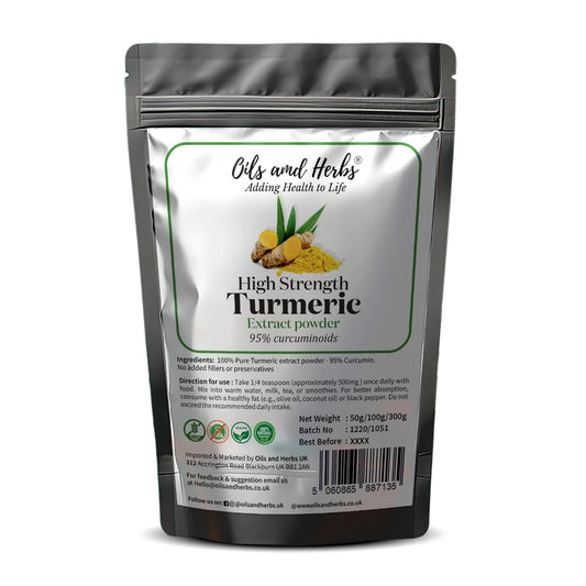 High Strength Turmeric Extract powder 95% curcuminoids